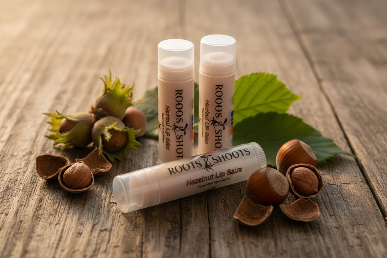 Hazelnut Lip Balm