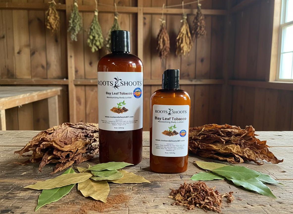 Bay Leaf Tobacco Lotion
