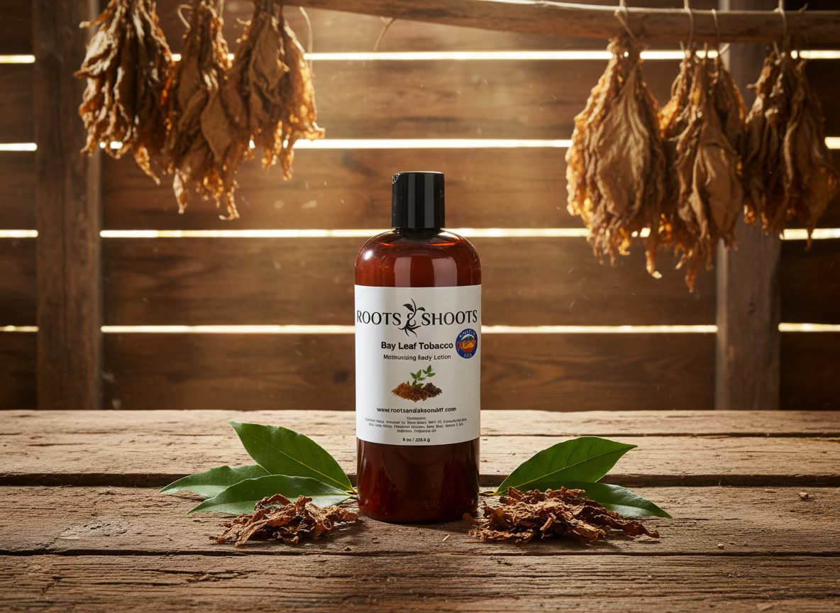 Bay Leaf Tobacco Lotion