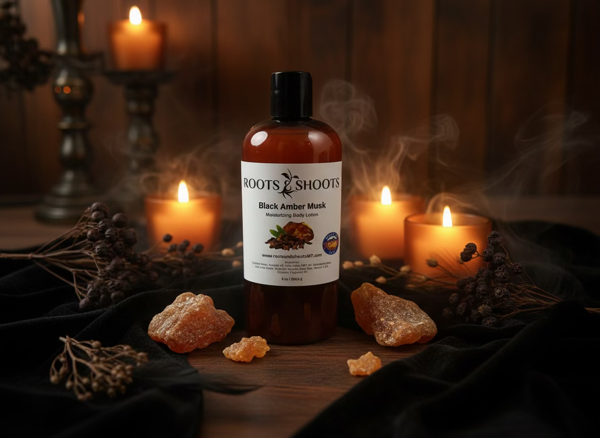 Black Amber Musk Lotion