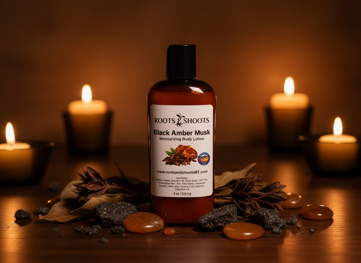 Black Amber Musk Lotion