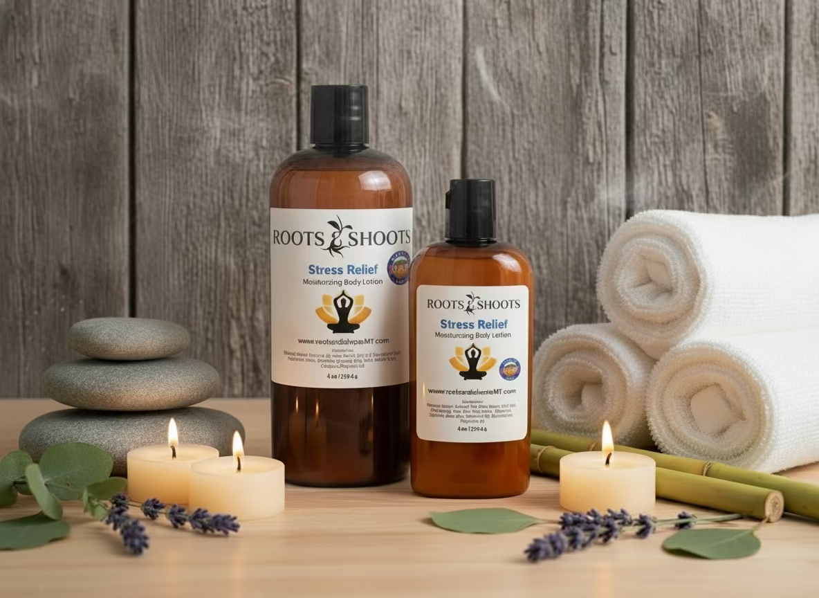 Stress Relief Lotion – Roots & Shoots