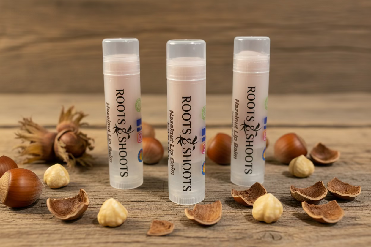 Hazelnut Lip Balm