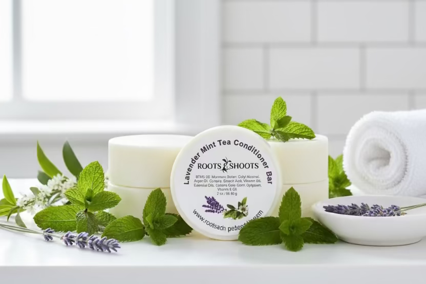 Lavender Mint Tea Conditioner Bar