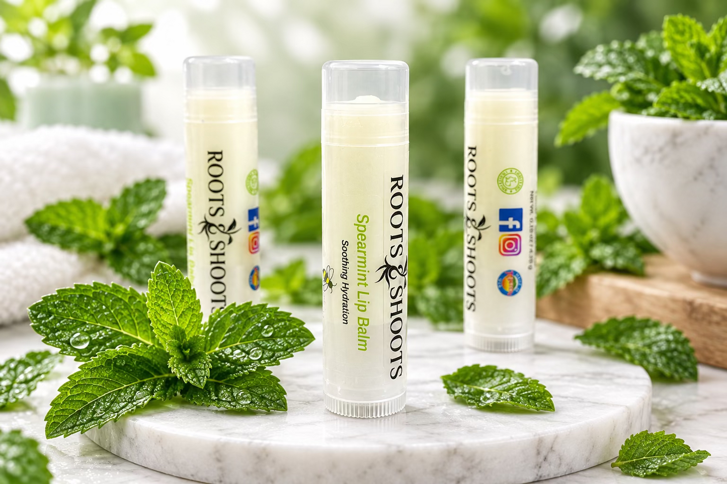 Spearmint Lip Balm